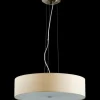Best Sale Sklep Kaja Abażurowa, beżowa lampa wisząca ⌀47cm 66972 TONGA | Kaja Oświetlenie