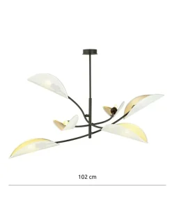 Sale Sklep Kaja Abażurowa, dekoracyjna lampa sufitowa 1107/6 LOTUS | Kaja Oświetlenie