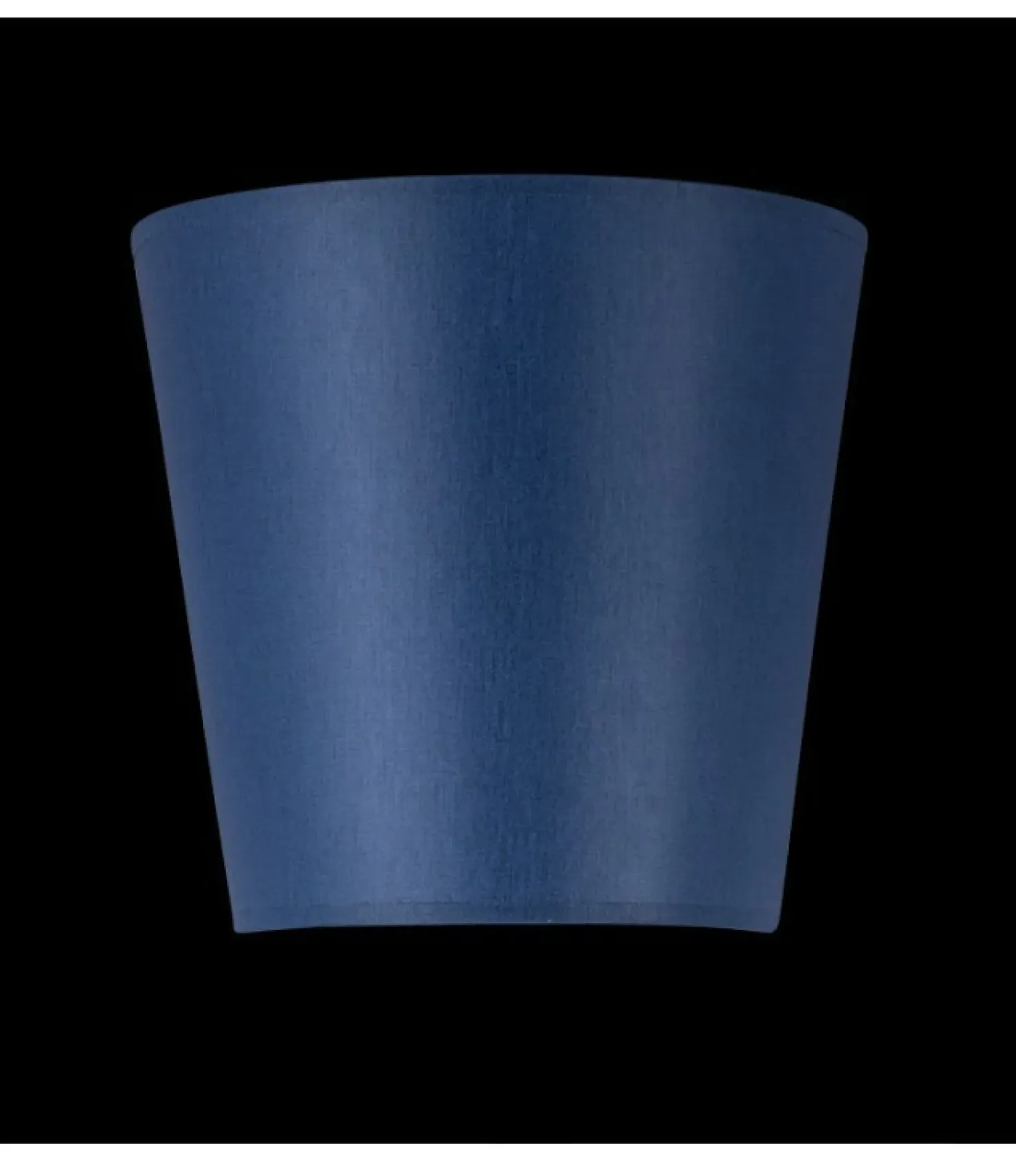 Abażurowa, granatowa lampa ścienna LED do sypialni 67741 z serii BA*Sklep Kaja Shop