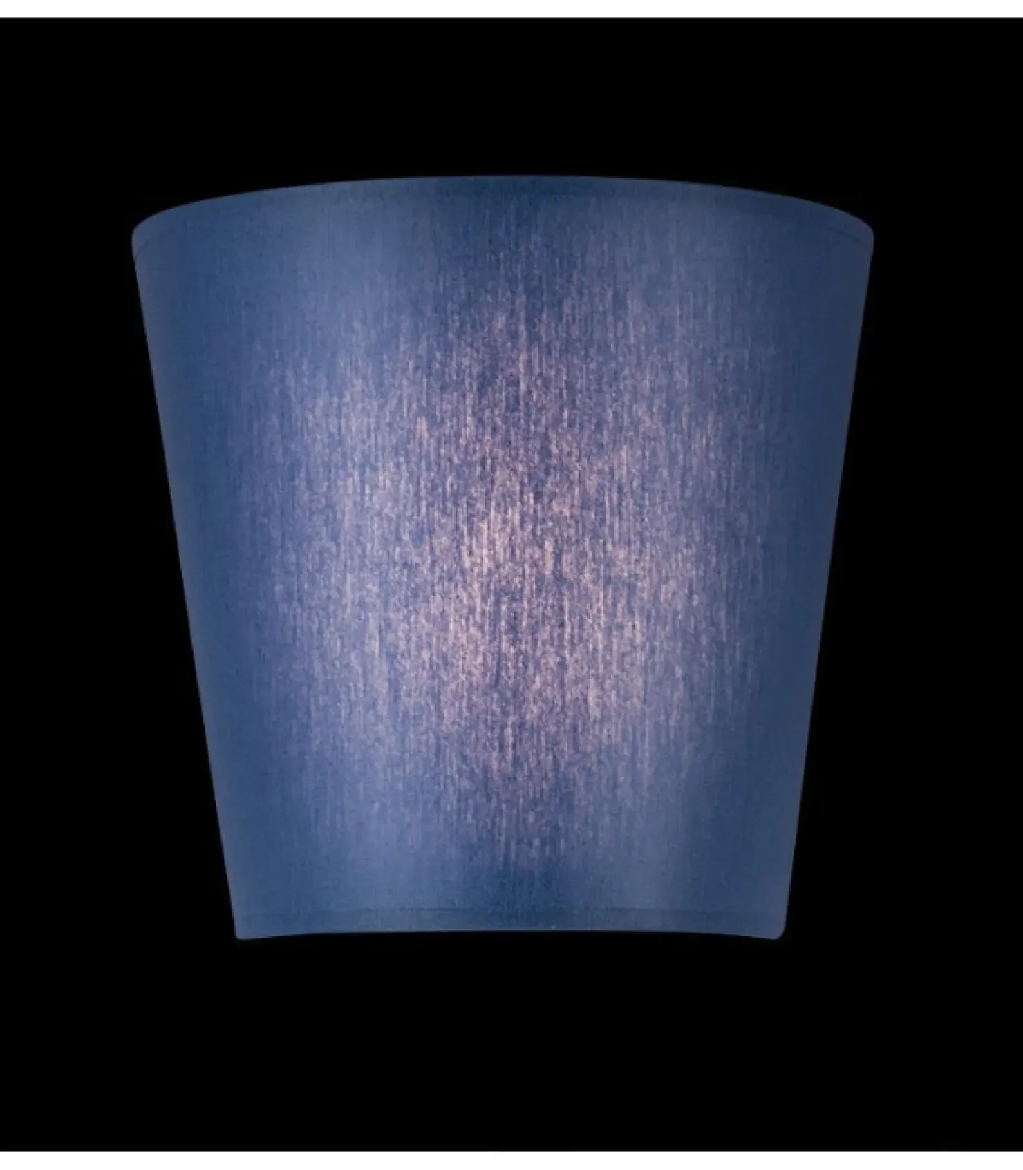 Abażurowa, granatowa lampa ścienna LED do sypialni 67741 z serii BA*Sklep Kaja Shop