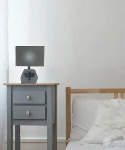 Abażurowa lampka na betonowej nodze 41-79923 ANIMI | Kaja Oświetlenie*Sklep Kaja Outlet