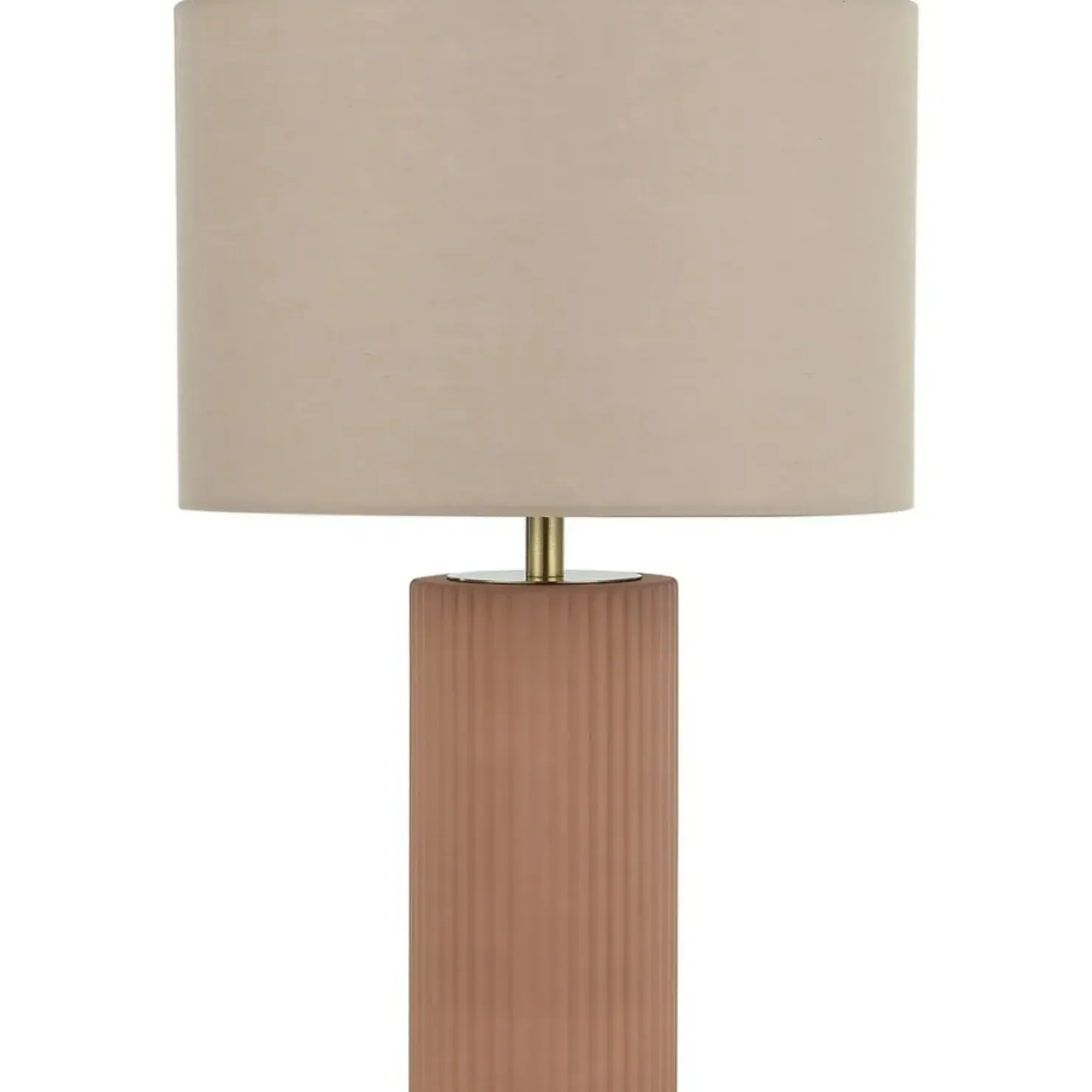 Abażurowa lampka stołowa do salonu LP-787/1T BEŻOWA TOKIO | Kaja*Sklep Kaja Store