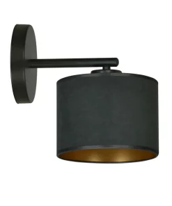 Abażurowa, prosta lampa ścienna do sypialni 1054/K1 HILDE | Kaja*Sklep Kaja Sale