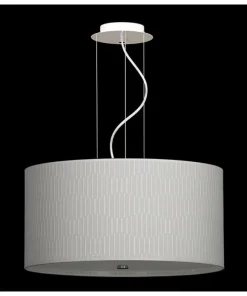 Best Sale Sklep Kaja Abażurowy, okrągły żyrandol ⌀60cm do salonu 67840 ONDE | Kaja