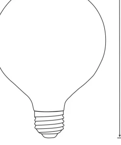 Żarówka E27 LED 4W filament 308887 z serii AMBER - Polux*Sklep Kaja Flash Sale