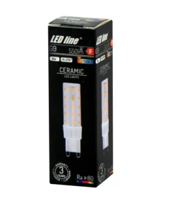 Żarówka G9 barwa ciepła 6W, kąt świecenia 270° LEDLINE 245947 | Kaja*Sklep Kaja Shop