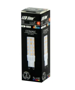 Żarówka G9 barwa neutralna 6W, kąt świecenia 270° LEDLINE 245954*Sklep Kaja Sale