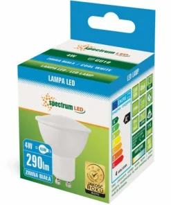 Żarówka LED biała zimna GU10 4W SpectrumLED 13260 | Kaja Oświetlenie*Sklep Kaja New