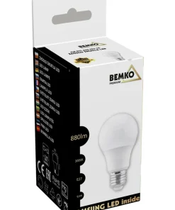 Żarówka LED SAMSUNG ciepła 3000K E27 9,5W BEMKO A60 | Kaja Oświetlenie*Sklep Kaja Hot