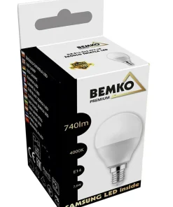 Żarówka LED SAMSUNG neutralna 4000K E14 7,5W BEMKO G45 | Kaja*Sklep Kaja Clearance