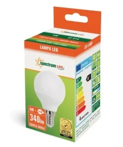 Żarówka mleczna ciepła LED E14 4W SpectrumLED 13030 | Kaja Oświetlenie*Sklep Kaja New