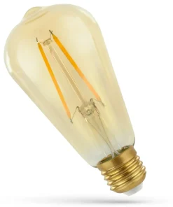 Żarówka Retro, o ciekawym kształcie, moc 4,9W, barwa neutralna, 14460*Sklep Kaja Shop