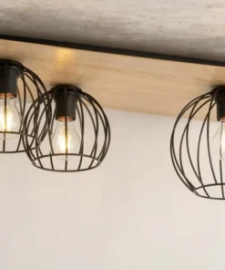 Online Sklep Kaja Asymetryczna lampa sufitowa do sypialni SIG 32359 - CYBER PROSTOKĄT