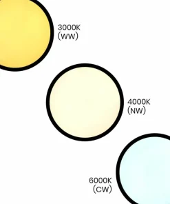 Łazienkowy plafon LED 3000K - 6000K ⌀50cm ML0441 MAQ | Kaja*Sklep Kaja Cheap