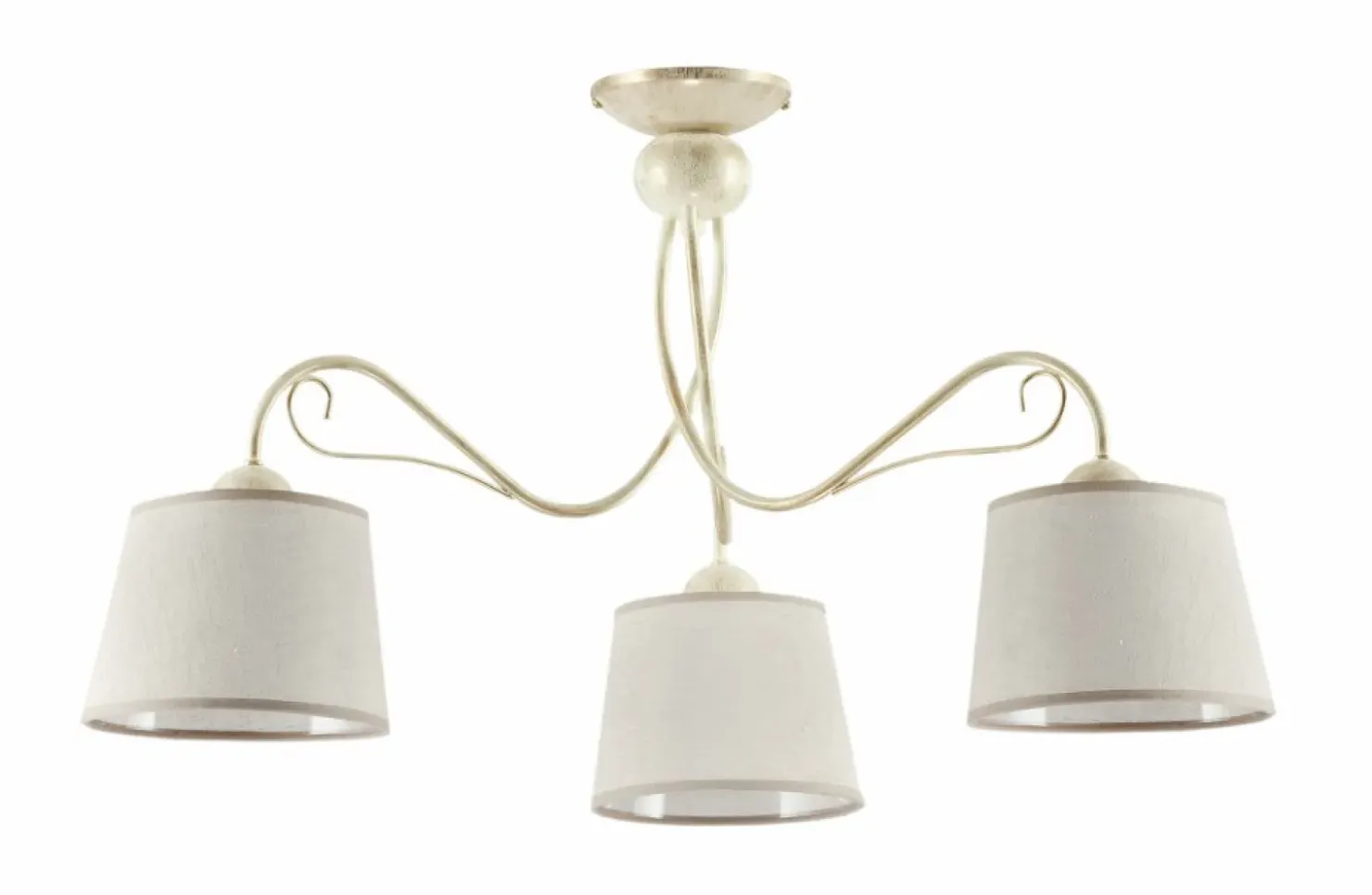 Beżowa lampa sufitowa, do sypialni JUP 1357 KAMELIA | Kaja Oświetlenie*Sklep Kaja Best
