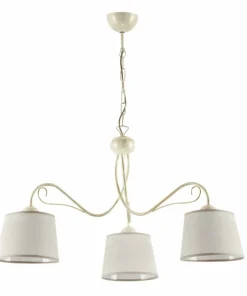 Beżowa lampa wisząca z abażurami JUP 1353 KAMELIA | Kaja Oświetlenie*Sklep Kaja Clearance