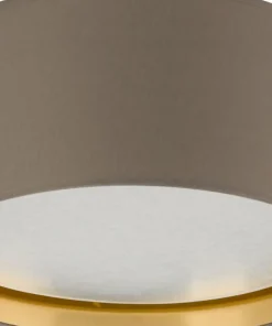 Best Sale Sklep Kaja Beżowo-złota lampa sufitowa do sypialni TK 4404 BILBAO | Kaja
