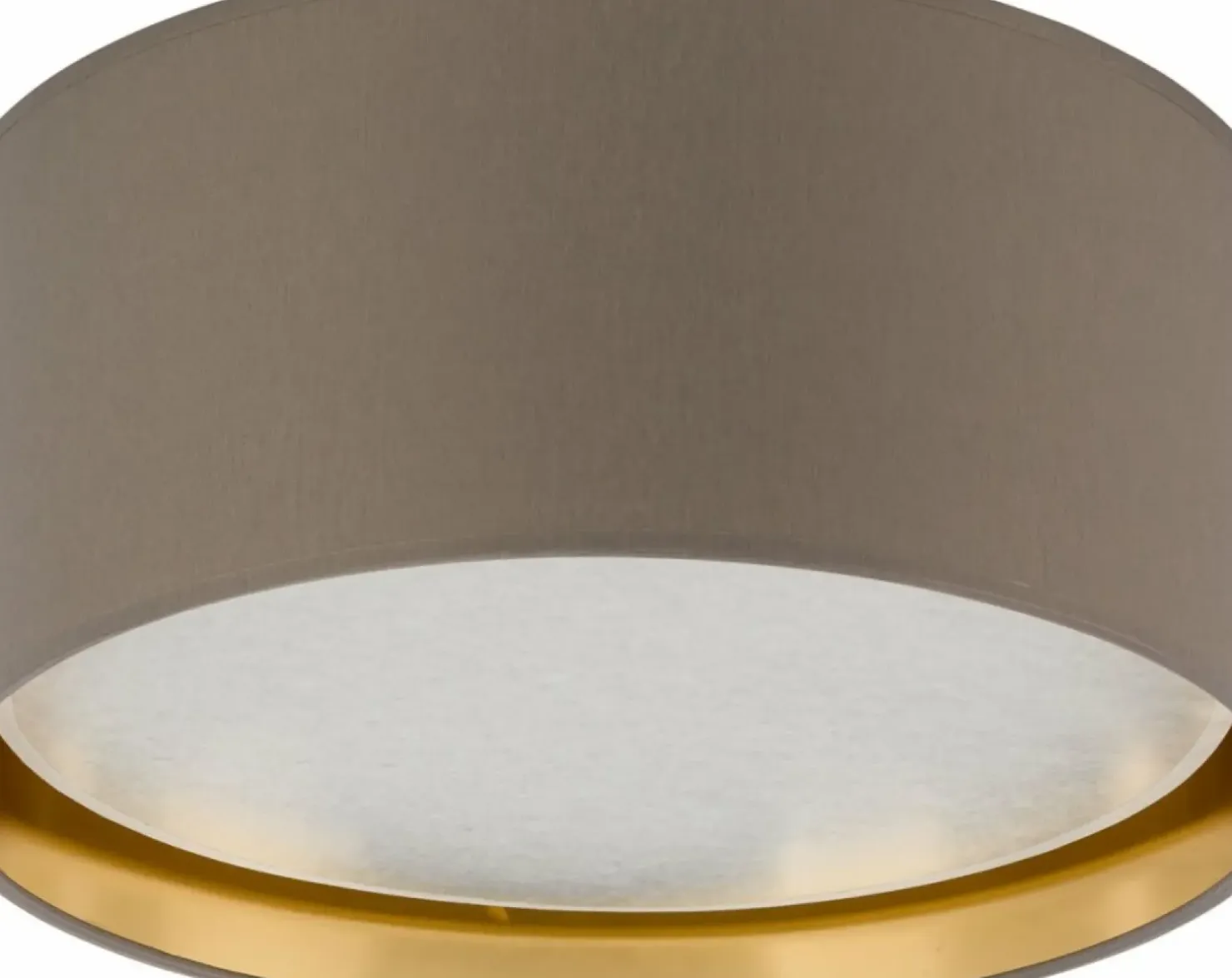 Best Sale Sklep Kaja Beżowo-złota lampa sufitowa do sypialni TK 4404 BILBAO | Kaja