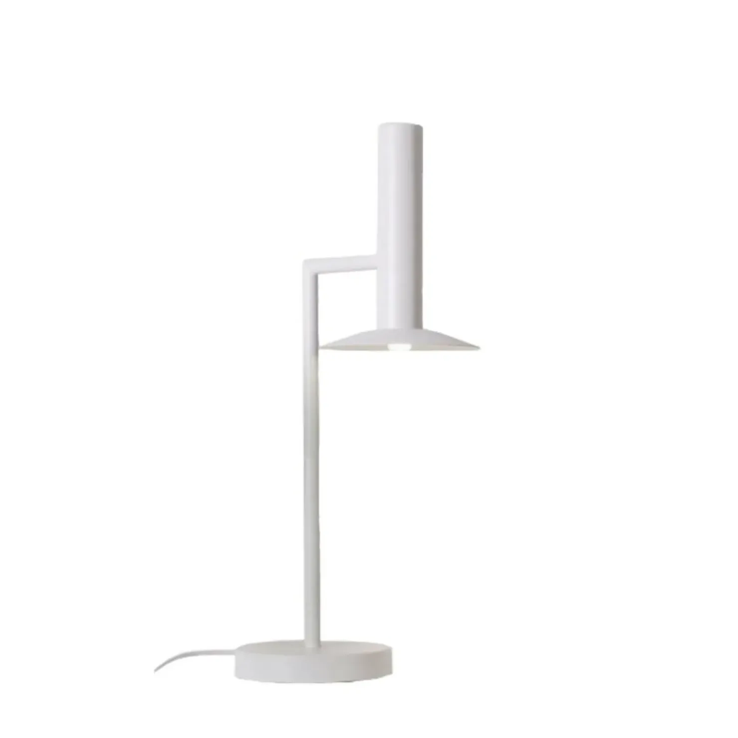 Biała, industrialna lampka biurkowa LP-1661/1T WH HAT | Kaja*Sklep Kaja Best Sale