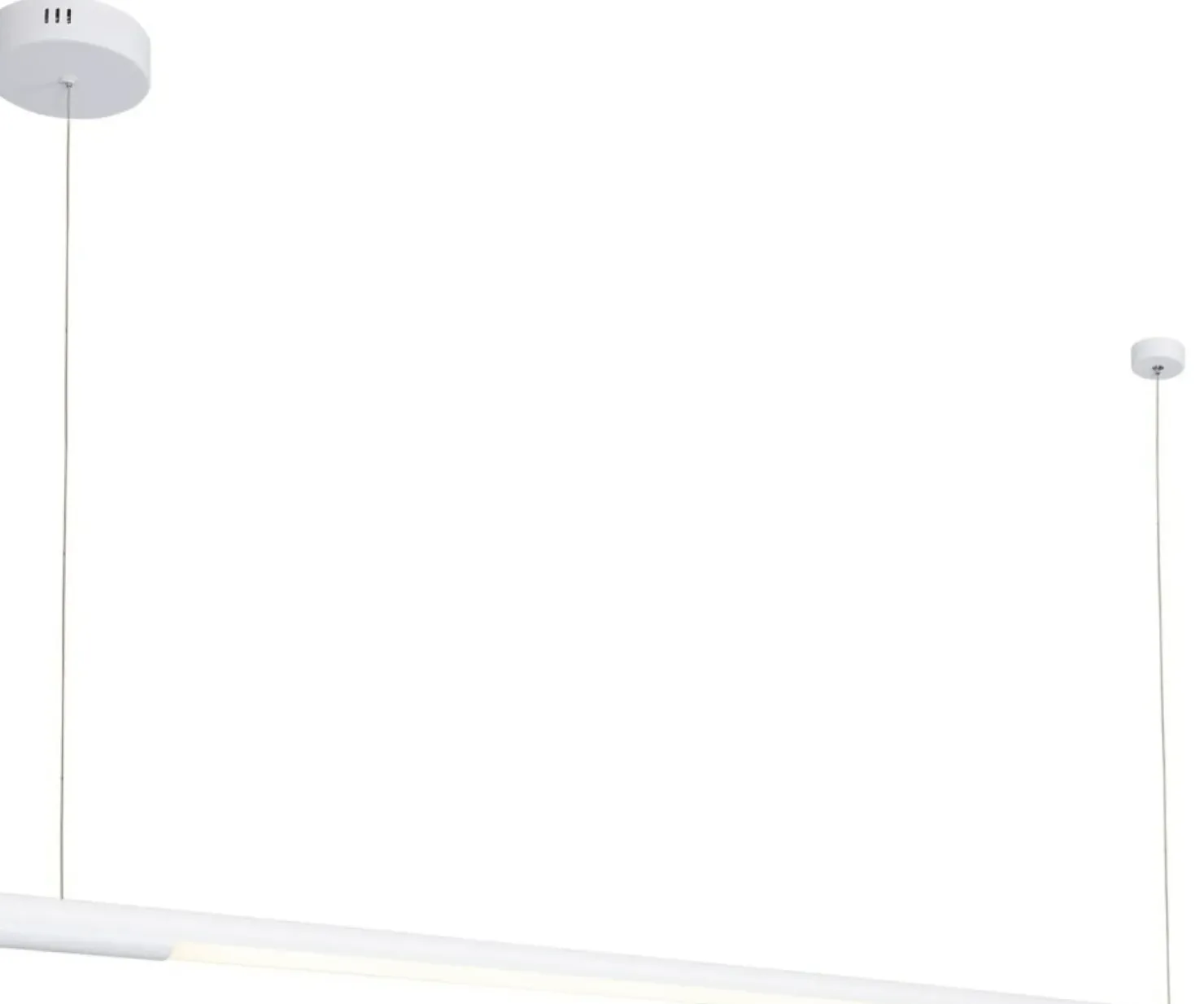 Best Sale Sklep Kaja Biała lampa LED 100cm nad stół MX P0357 ORGANIC P | Kaja Oświetlenie