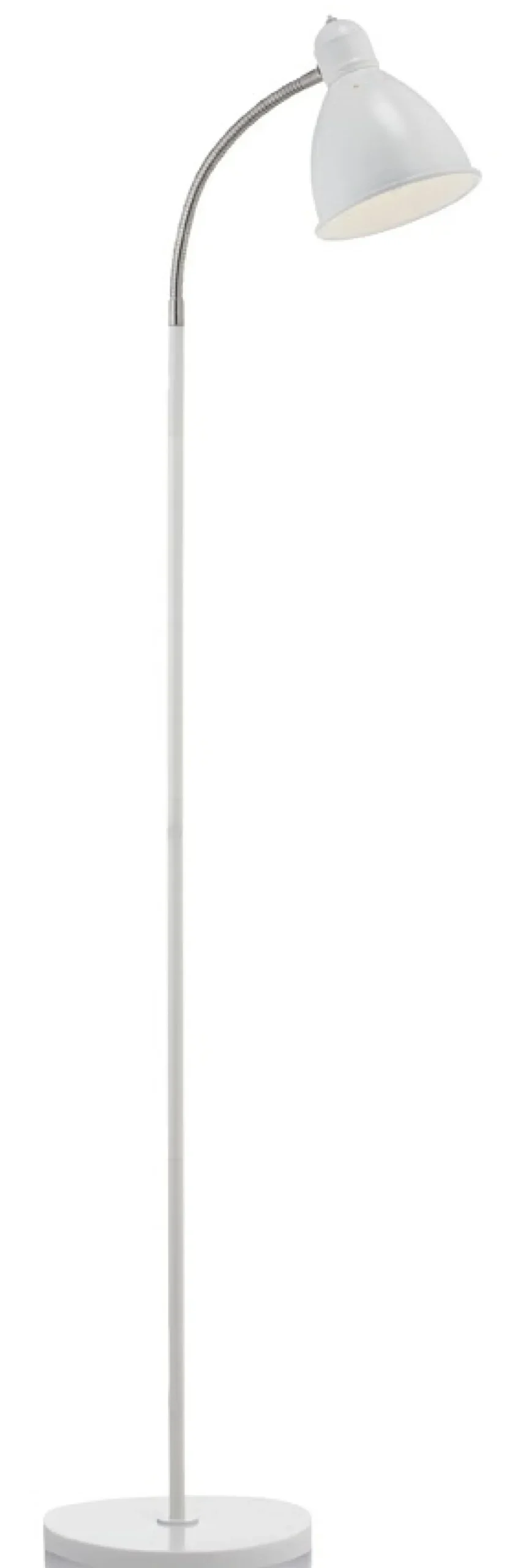 Biała lampa podłogowa idealna dla czytelników 104841 | Kaja*Sklep Kaja Outlet