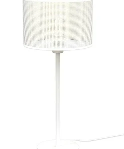 Biała lampa stołowa, jedno źródło światła LX 5271 z serii LOFT SHADE*Sklep Kaja Online