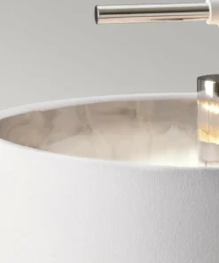 Biała lampa stołowa z abażurem BALANCE-TL-WPN z serii BALANCE*Sklep Kaja Store