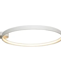 Cheap Sklep Kaja Biała lampa sufitowa, obręcz LED, do salonu LA0771 z serii CIRCLE