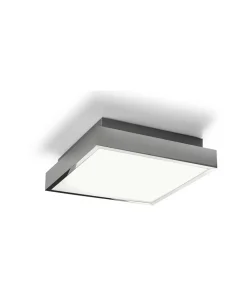 Best Sale Sklep Kaja Biała lampa sufitowa, w kształcie kwadratu 9500 | Kaja Oświetlenie biały