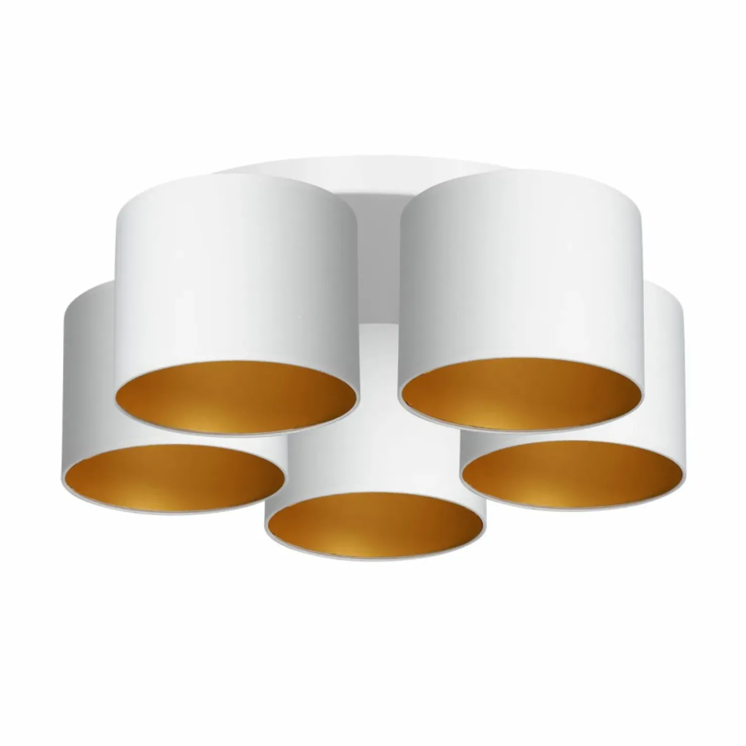 Sale Sklep Kaja Biała lampa sufitowa z abażurami, do salonu LX 3444 z serii ARDEN