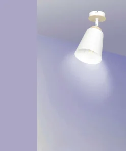 Best Sklep Kaja Biała lampa sufitowa z regulacją kąta świecenia 724/1 | Kaja