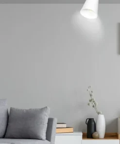 Best Sklep Kaja Biała lampa sufitowa z regulacją kąta świecenia 724/1 | Kaja