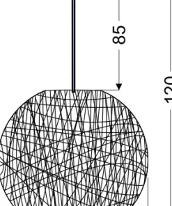 Biała lampa wisząca do sypialni 31-26944 CARUBA | Kaja Oświetlenie*Sklep Kaja Cheap