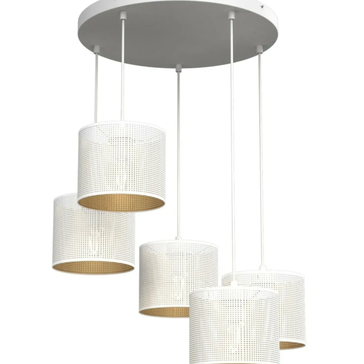 Best Sale Sklep Kaja Biała lampa wisząca doa salonu LX 5269 z serii LOFT SHADE | Kaja