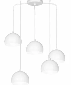 Best Sale Sklep Kaja Biała lampa wisząca, regulowana wysokość LX 1213 z serii SOOL | Kaja biały