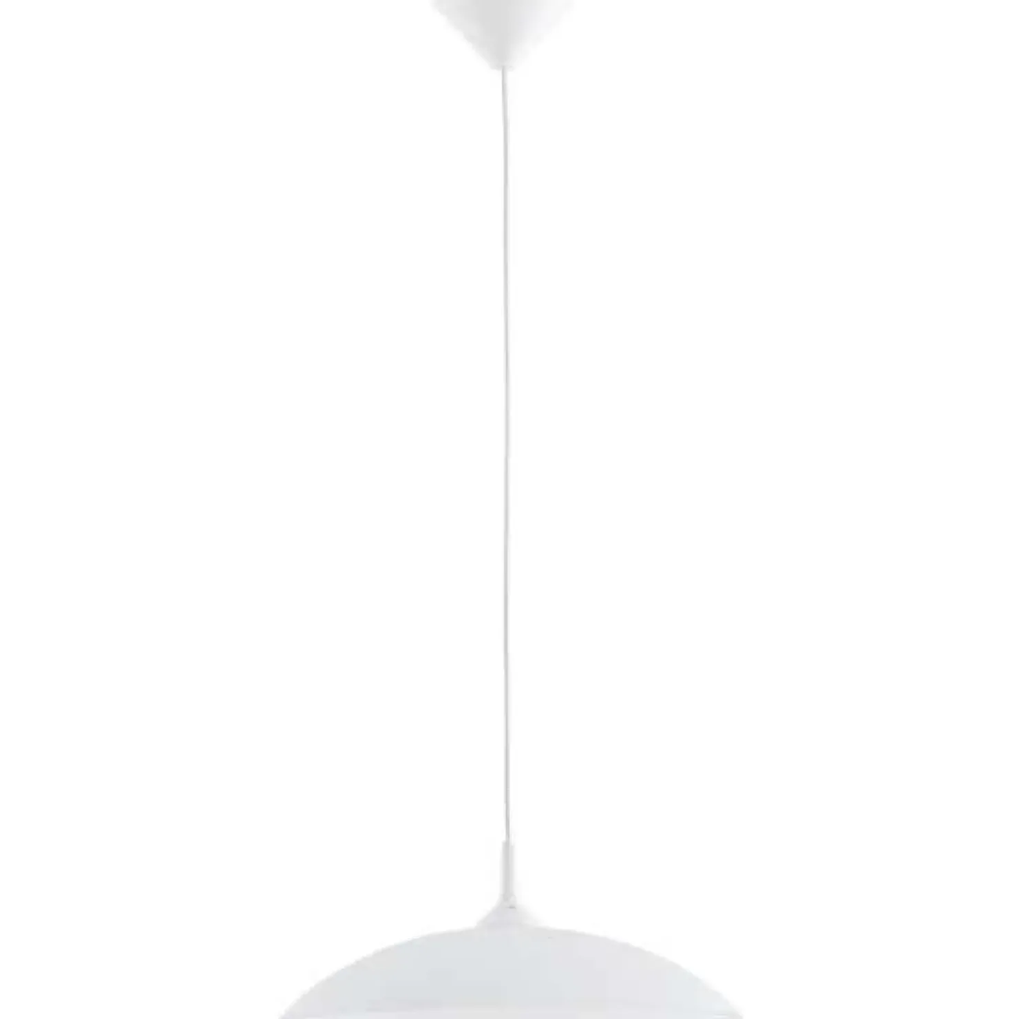 Biała lampa wisząca z mlecznym kloszem AL 15340 | Kaja*Sklep Kaja Online