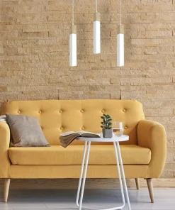 Flash Sale Sklep Kaja Biała lampa wisząca z trzema zwisami MLP7476 z serii SOLO SAWN | Kaja Oświetleni