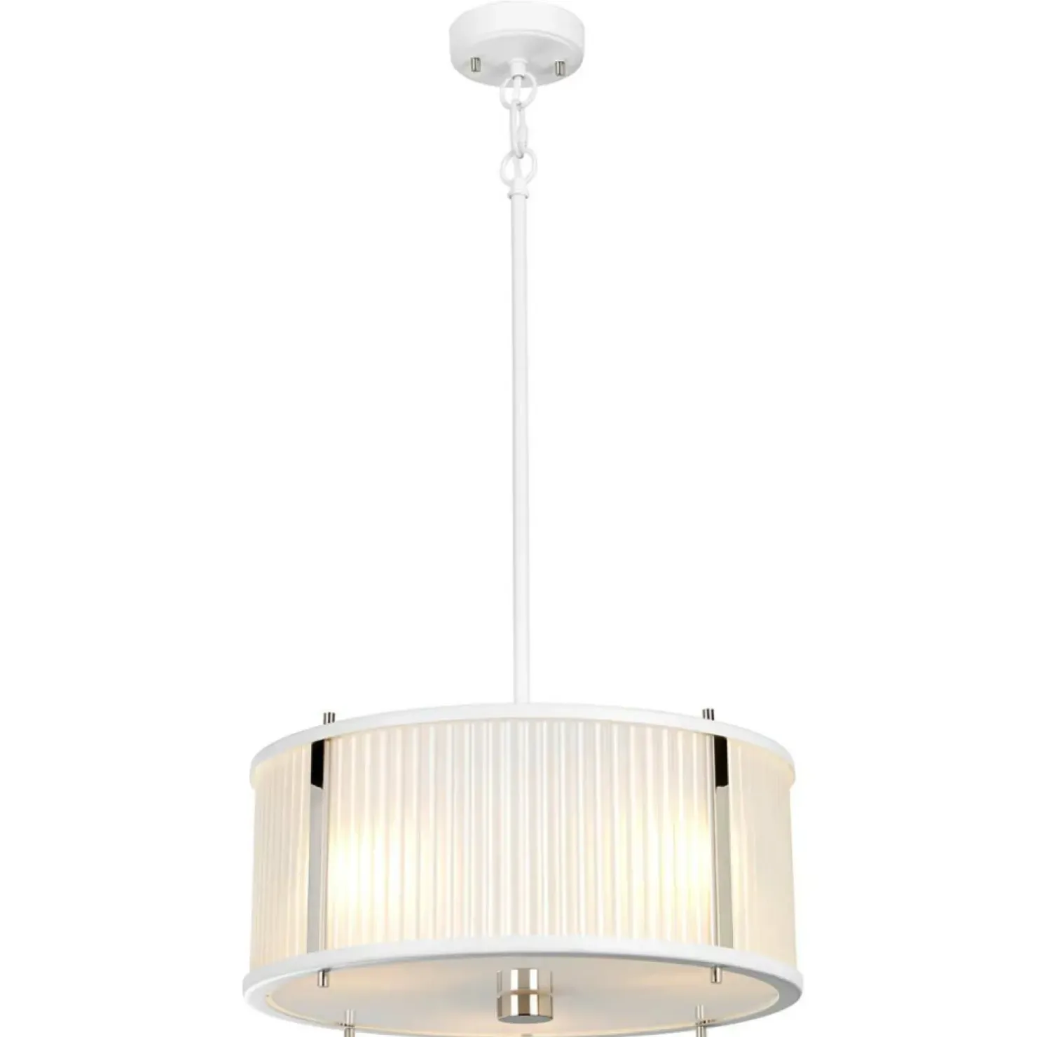 Cheap Sklep Kaja Biała lampa wisząca ze szkłem DL-CORONA-3P-WPN z serii CORONA