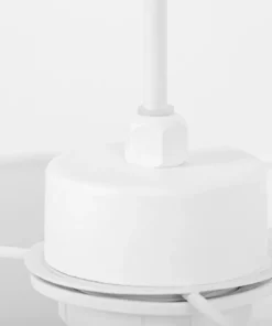 Biała lampa wisząca ze złotymi dekoracjami K-5210 z serii VICTORIA*Sklep Kaja Sale