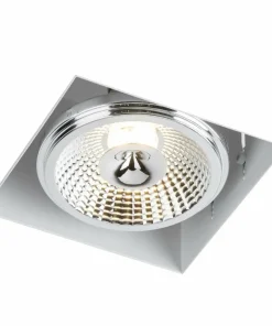 Biała lampa wpustowa, oczko podtynkowe ANT 7322 KOMORO | Kaja*Sklep Kaja Cheap