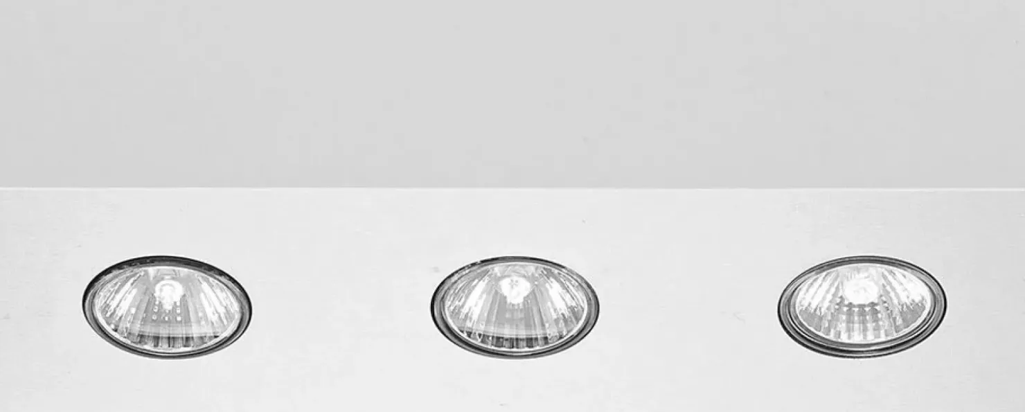 Biała lampa z nieruchomymi światłami GU10 5575 CARSON | Kaja*Sklep Kaja Sale
