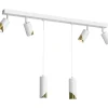 Best Sale Sklep Kaja Biała lampa ze zwisami i reflektorami, nad stół LX 9654 SHIFT | Kaja