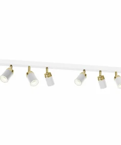 Sale Sklep Kaja Biała lampa zmioma reflektorkami LX 5159 z serii RENO | Kaja