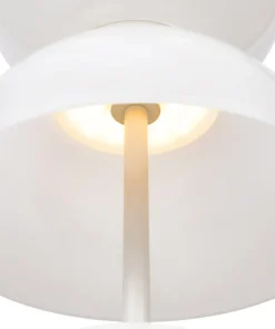 Biała, ledowa lampa stołowa, do salonu MOD178TL-L11W3K z serii KYOTO*Sklep Kaja Hot