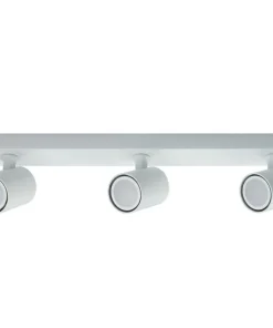 Clearance Sklep Kaja Biała listwa sufitowa z reflektorami LP-731/3W WH SNOW | Kaja