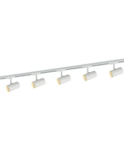 Biała, 1,5m listwa ze spotami 913703-5-WH-SET z serii MARVI TR JAZZ WH*Sklep Kaja New