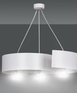 Shop Sklep Kaja Biała, nietuzinkowa lampa wisząca do kuchni 306/3 VIXON | Kaja