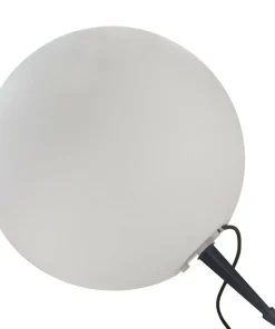 Biała, ogrodowa kula świecąca ⌀40cm LP-JH-1095-450 GAJA | Kaja*Sklep Kaja Flash Sale