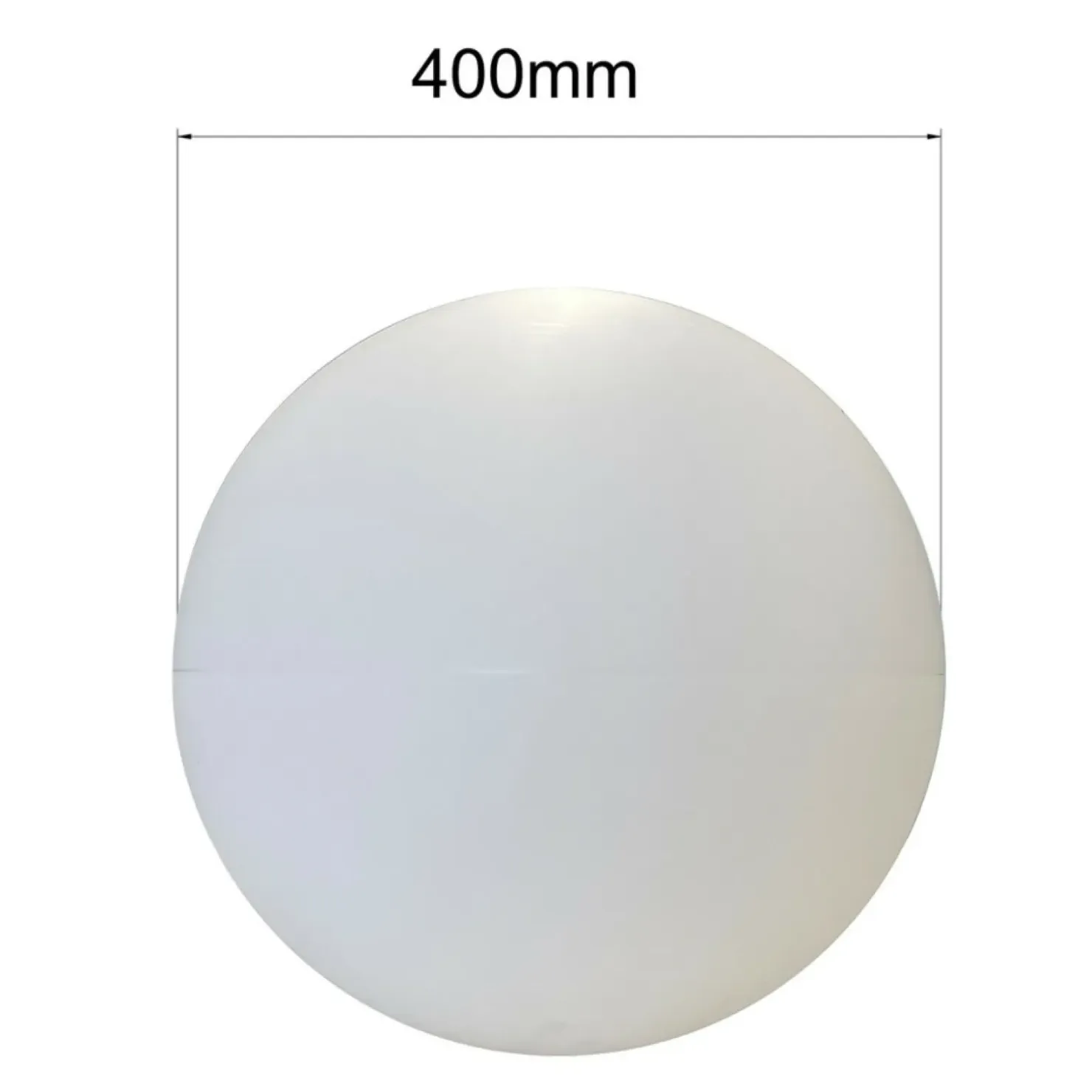 Biała, ogrodowa kula świecąca ⌀40cm LP-JH-1095-450 GAJA | Kaja*Sklep Kaja Flash Sale