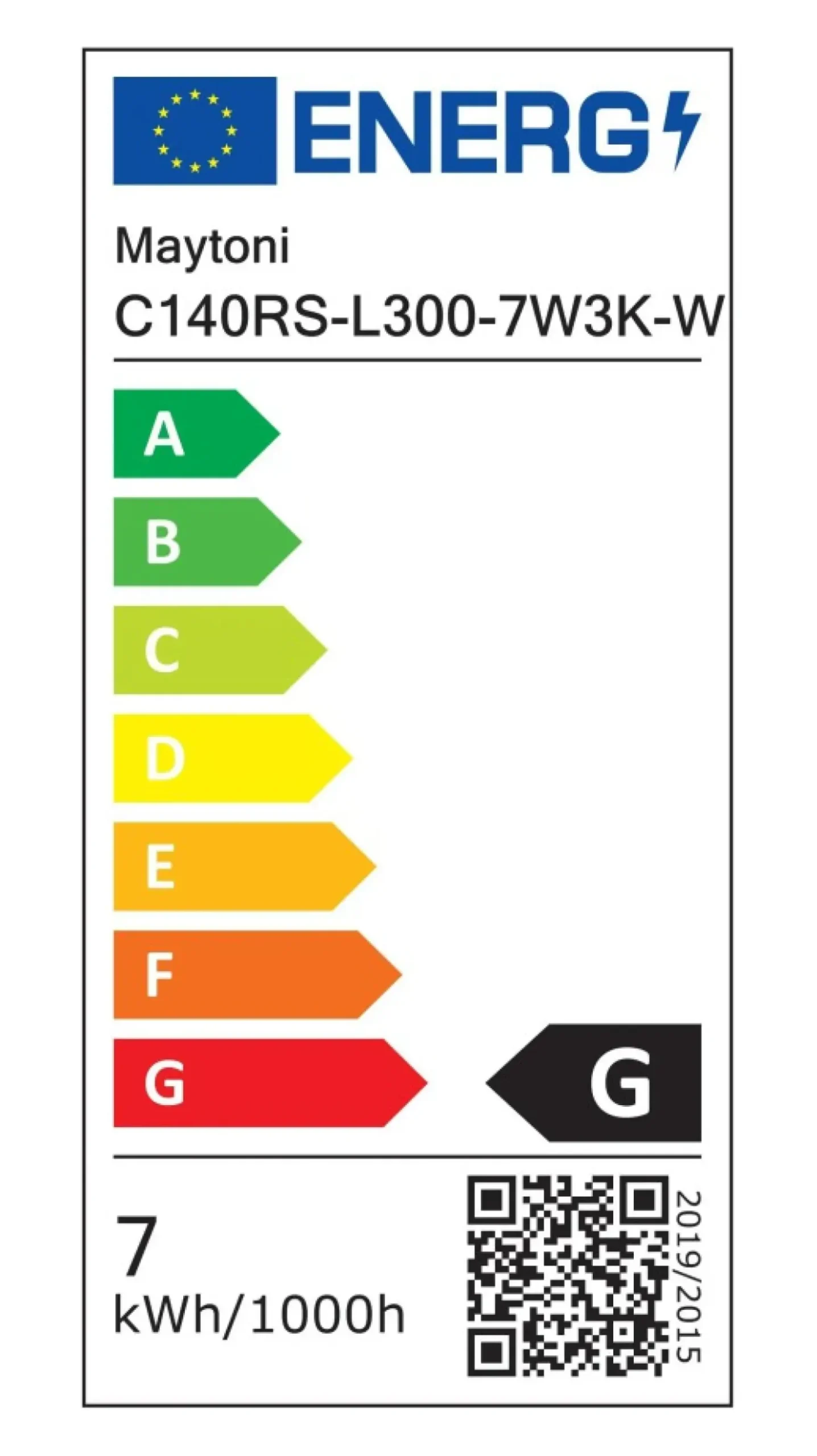 Biała oprawa podtynkowa LED C140RS-L300-7W3K-W z serii FOCUS T*Sklep Kaja Clearance